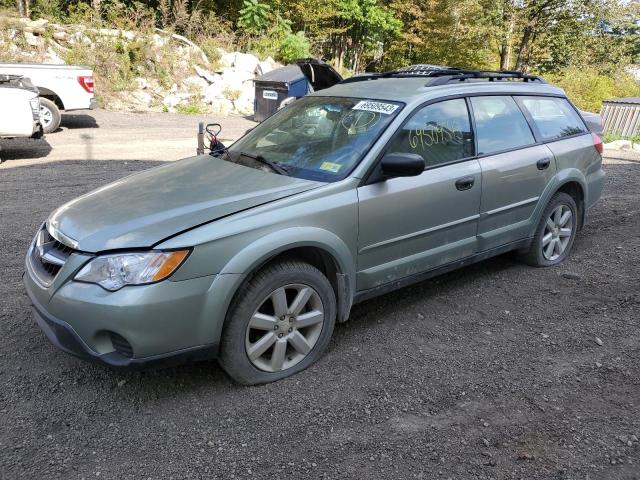 4S4BP61C897341520 - 2009 SUBARU OUTBACK 2.5I TEAL photo 1