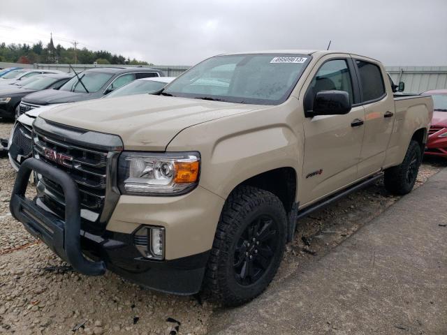 1GTG6FEN2N1277478 - 2022 GMC CANYON AT4 BEIGE photo 1