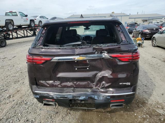 1GNEVNKWXNJ101464 - 2022 CHEVROLET TRAVERSE HIGH COUNTRY BURGUNDY photo 6