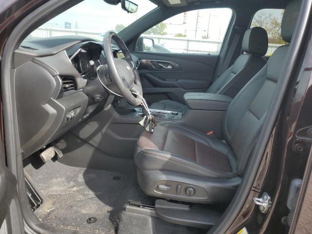 1GNEVNKWXNJ101464 - 2022 CHEVROLET TRAVERSE HIGH COUNTRY BURGUNDY photo 7