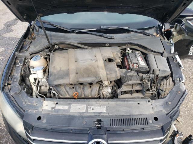 1VWBP7A36EC013246 - 2014 VOLKSWAGEN PASSAT SE BLACK photo 11