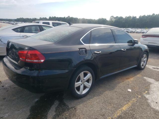 1VWBP7A36EC013246 - 2014 VOLKSWAGEN PASSAT SE BLACK photo 3