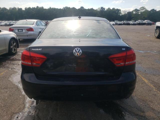 1VWBP7A36EC013246 - 2014 VOLKSWAGEN PASSAT SE BLACK photo 6