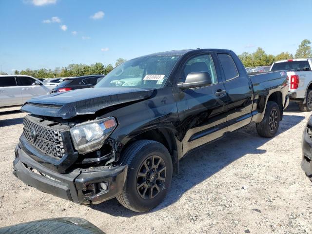 5TFRY5F18MX280826 - 2021 TOYOTA TUNDRA DOUBLE CAB SR/SR5 BLACK photo 1