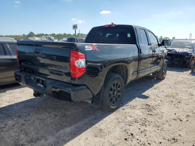 5TFRY5F18MX280826 - 2021 TOYOTA TUNDRA DOUBLE CAB SR/SR5 BLACK photo 3