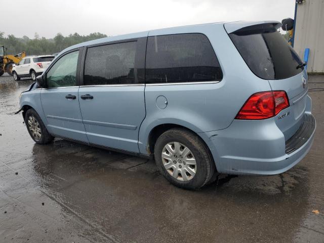 2C4RVAAG3CR391357 - 2012 VOLKSWAGEN ROUTAN S BLUE photo 2