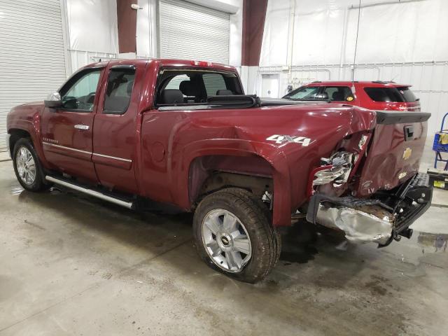 1GCRKSE78DZ378460 - 2013 CHEVROLET 1500 K1500 LT BURGUNDY photo 2