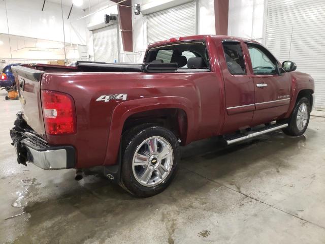 1GCRKSE78DZ378460 - 2013 CHEVROLET 1500 K1500 LT BURGUNDY photo 3