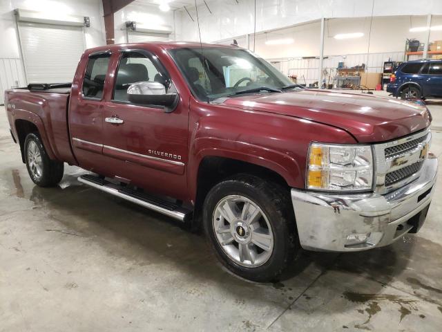 1GCRKSE78DZ378460 - 2013 CHEVROLET 1500 K1500 LT BURGUNDY photo 4