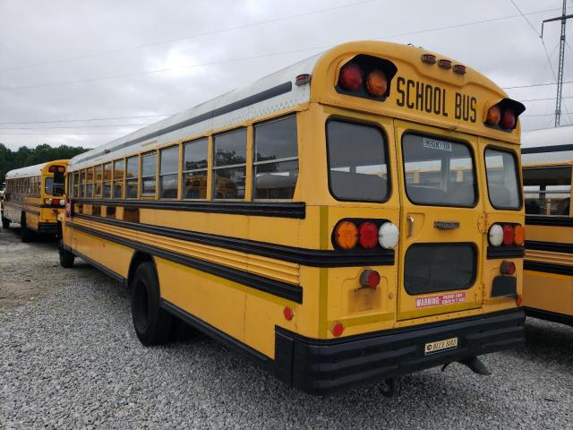 1FDXJ75C7PVA09262 - 1993 FORD BUS CHASSI B700F YELLOW photo 3