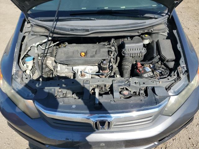 2HGFB2F86CH303444 - 2012 HONDA CIVIC EX GRAY photo 11
