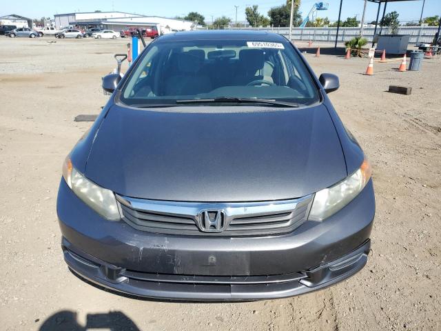 2HGFB2F86CH303444 - 2012 HONDA CIVIC EX GRAY photo 5