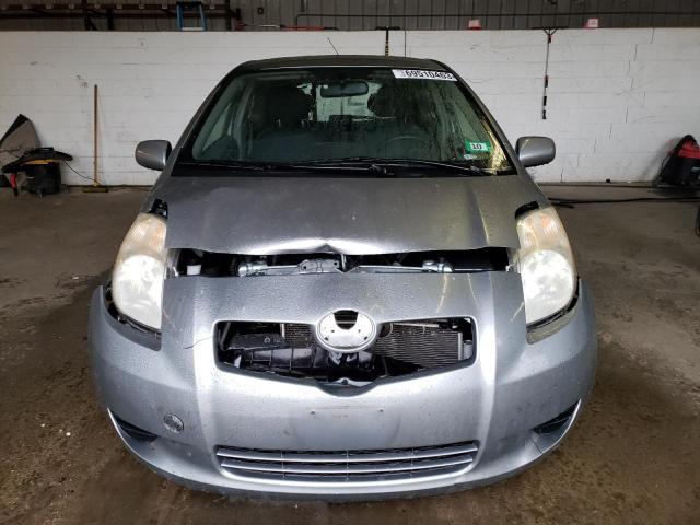 JTDJT923685193485 - 2008 TOYOTA YARIS SILVER photo 5