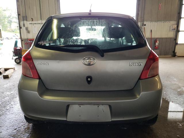 JTDJT923685193485 - 2008 TOYOTA YARIS SILVER photo 6