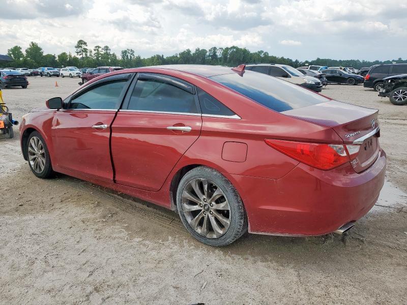 5NPEC4AC9BH291231 - 2011 HYUNDAI SONATA SE RED photo 2