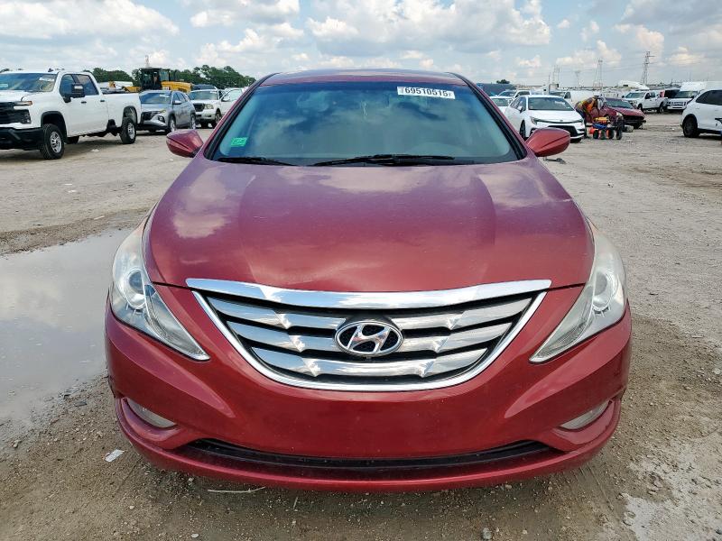 5NPEC4AC9BH291231 - 2011 HYUNDAI SONATA SE RED photo 5