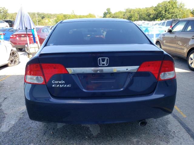 19XFA1F67AE026385 - 2010 HONDA CIVIC LX-S Կապույտ լուսանկար 6