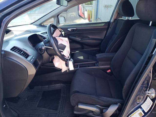 19XFA1F67AE026385 - 2010 HONDA CIVIC LX-S Կապույտ լուսանկար 7