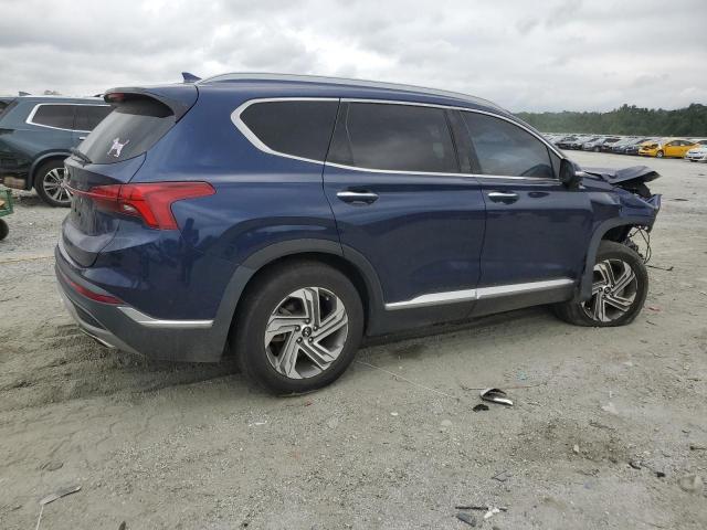 5NMS34AJXMH308068 - 2021 HYUNDAI SANTA FE SEL أزرق صورة 3