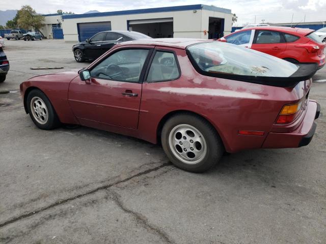 WP0AA0946KN450104 - 1989 PORSCHE 944 RED photo 2