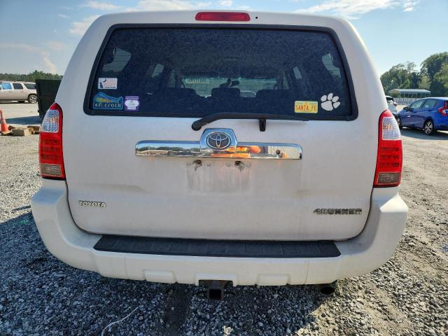 JTEZU14R560069202 - 2006 TOYOTA 4RUNNER SR5 თეთრი ფოტო 6