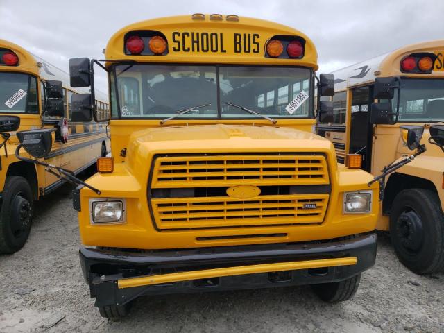 1FDXJ75C6PVA08572 - 1993 FORD BUS CHASSI B700F YELLOW photo 9