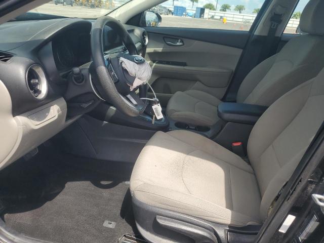 3KPF24AD8KE052628 - 2019 KIA FORTE FE BLACK photo 7