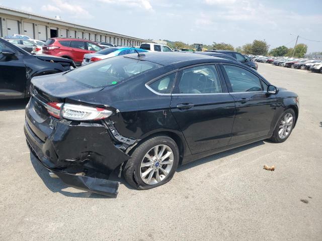 3FA6P0H77HR394976 - 2017 FORD FUSION SE BLACK photo 3