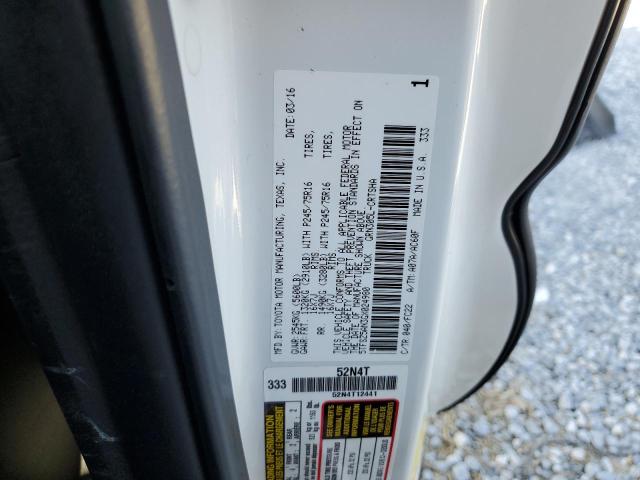 5TFSZ5AN3GX024980 - 2016 TOYOTA TACOMA ACCESS CAB Ақ фото 12