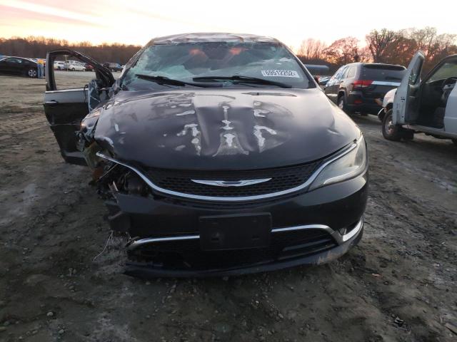 1C3CCCCB0FN696376 - 2015 CHRYSLER 200 C BLACK photo 5