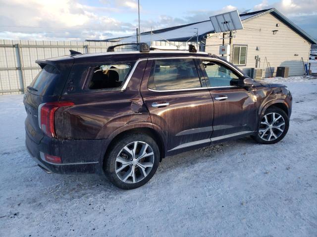 KM8R5DHE2MU329146 - 2021 HYUNDAI PALISADE LIMITED BROWN photo 3