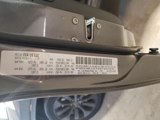 1C4PJMDX4KD372480 - 2019 JEEP CHEROKEE LIMITED GRAY photo 13