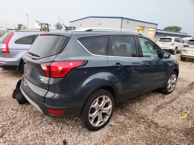 1FMCU9J98KUA47223 - 2019 FORD ESCAPE TITANIUM 蓝色 照片 3