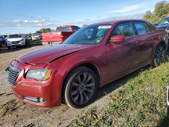 2C3CCABG5EH361297 - 2014 CHRYSLER 300 S RED photo 1