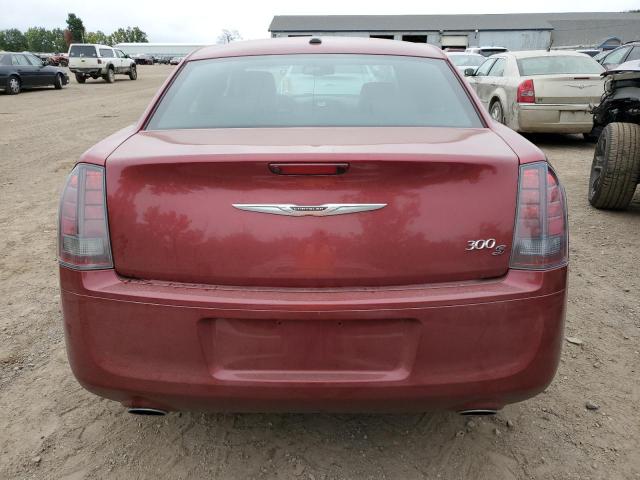 2C3CCABG5EH361297 - 2014 CHRYSLER 300 S RED photo 6