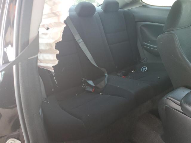 1HGCS1B72CA013422 - 2012 HONDA ACCORD EX BLACK photo 10