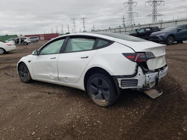 5YJ3E1EA7PF488767 - 2023 TESLA MODEL 3 WHITE photo 2