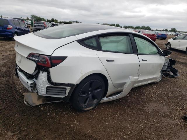 5YJ3E1EA7PF488767 - 2023 TESLA MODEL 3 WHITE photo 3