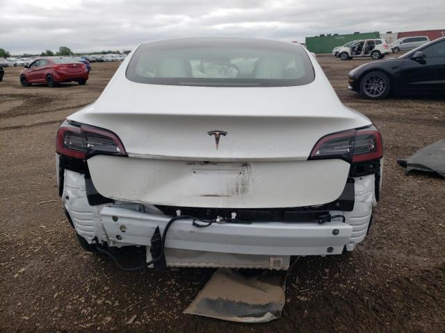 5YJ3E1EA7PF488767 - 2023 TESLA MODEL 3 WHITE photo 6