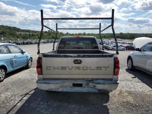 1GCEC19X37Z132694 - 2007 CHEVROLET SILVERADO C1500 CLASSIC ვერცხლისფერი ფოტო 6