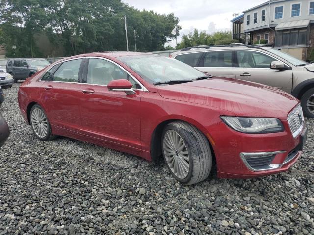 3LN6L5F95HR607460 - 2017 LINCOLN MKZ RESERVE მუქწითელი ფოტო 4