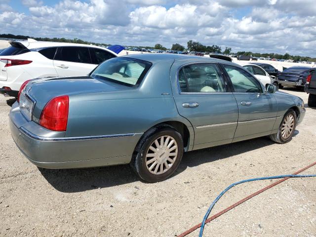 1LNHM81W94Y688737 - 2004 LINCOLN TOWN CAR EXECUTIVE TURQUOISE photo 3