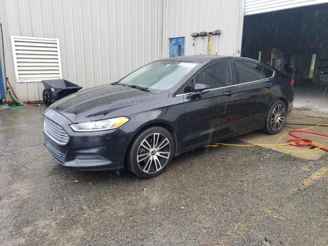 3FA6P0H76ER213152 - 2014 FORD FUSION SE BLACK photo 1