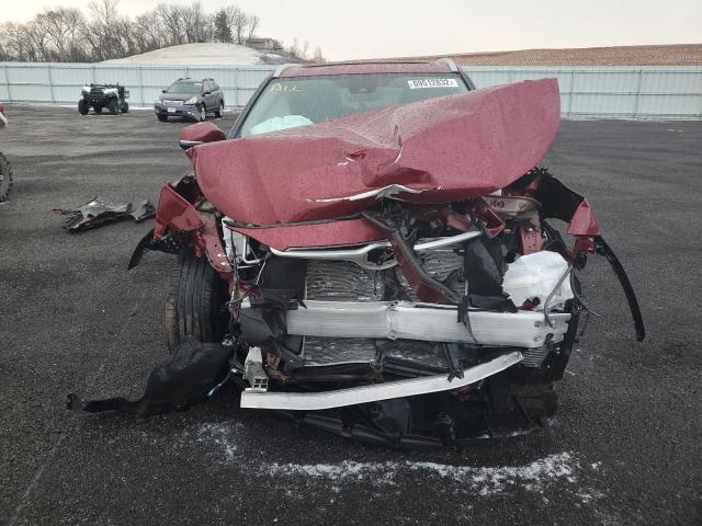 5TDGZRBH0NS236728 - 2022 TOYOTA HIGHLANDER XLE წითელი ფოტო 5