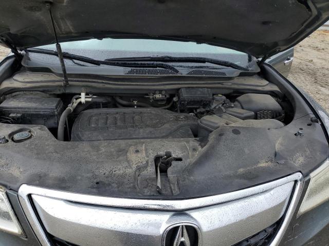 5FRYD4H4XGB030431 - 2016 ACURA MDX TECHNOLOGY Մոխրագույն լուսանկար 12