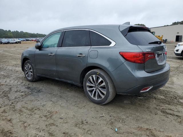 5FRYD4H4XGB030431 - 2016 ACURA MDX TECHNOLOGY Մոխրագույն լուսանկար 2
