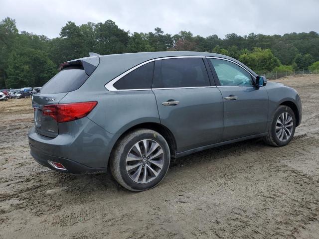 5FRYD4H4XGB030431 - 2016 ACURA MDX TECHNOLOGY Մոխրագույն լուսանկար 3