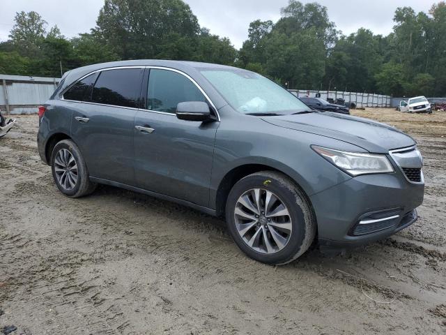 5FRYD4H4XGB030431 - 2016 ACURA MDX TECHNOLOGY Մոխրագույն լուսանկար 4