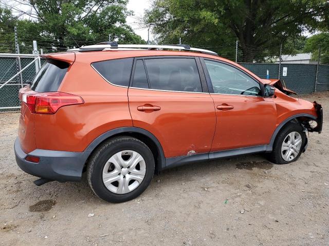 2T3ZFREV5FW133498 - 2015 TOYOTA RAV4 LE ORANGE photo 3