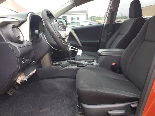 2T3ZFREV5FW133498 - 2015 TOYOTA RAV4 LE ORANGE photo 7